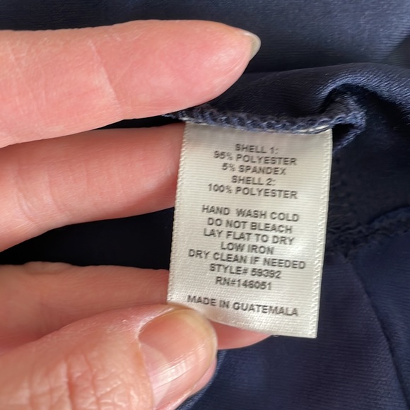 Monteau navy dress - Picture 7 of 7